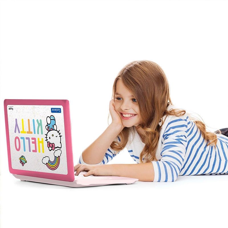 Δίγλωσσο Εκπαιδευτικό Laptop Hello Kitty με Ποντίκι 4+ Ετών - 124 Δραστηριότητες Lexibook JC598HKi8