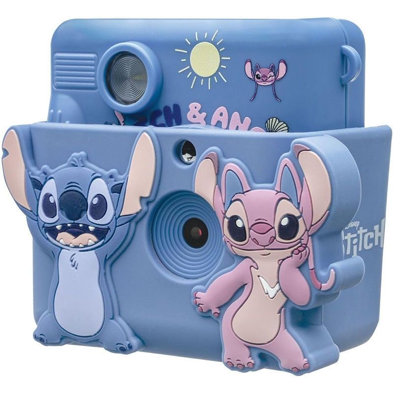 Lexibook Starcam Print Disney Stitch – Παιδική Κάμερα με Άμεση Εκτύπωση, 3D Θήκη Σιλικόνης & Σετ Δημιουργίας DJ130DZ
