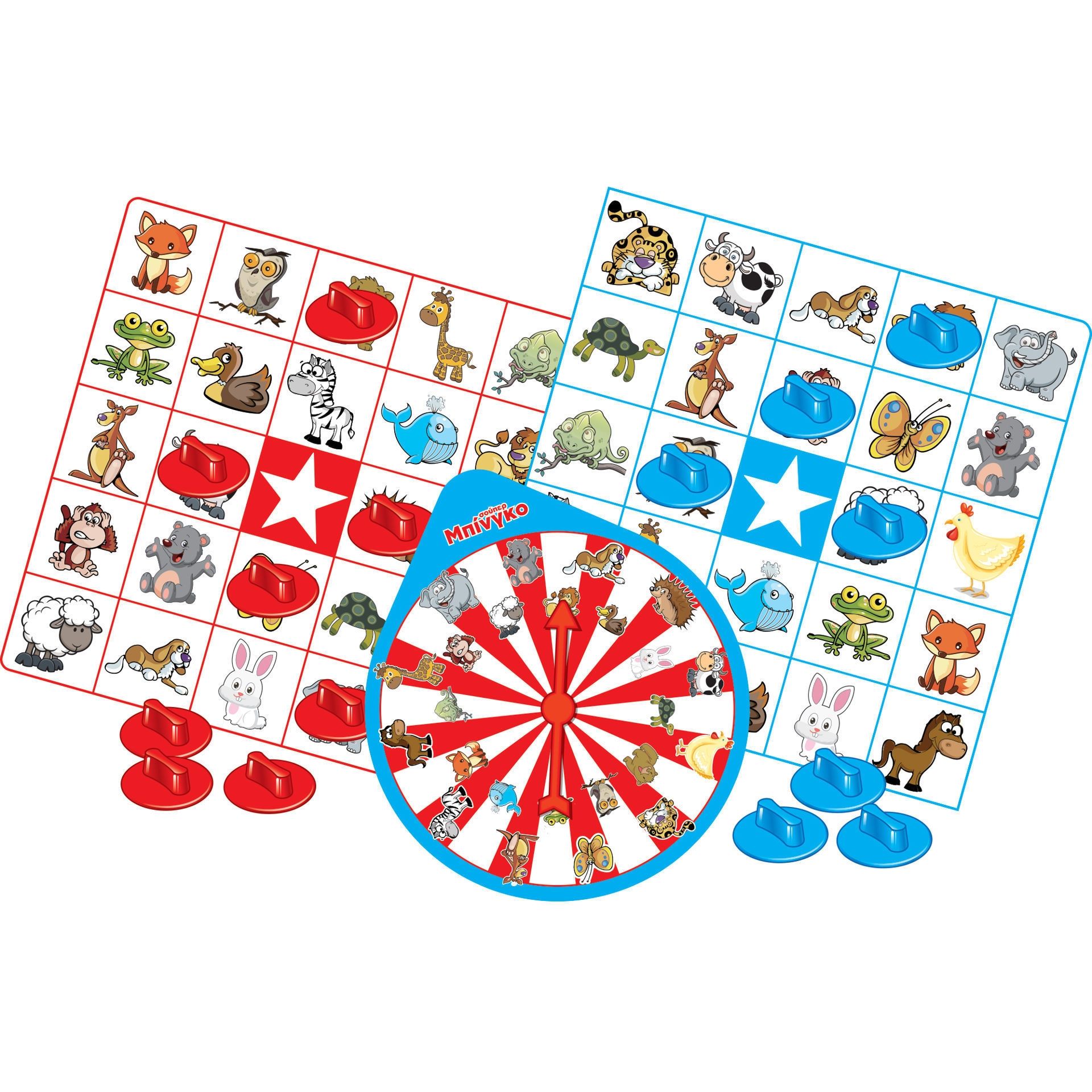 Επιτραπέζιο Παιχνίδι ΣΟΥΠΕΡ ΜΠΙΝΓΚΟ 4104 Real Fun Toys