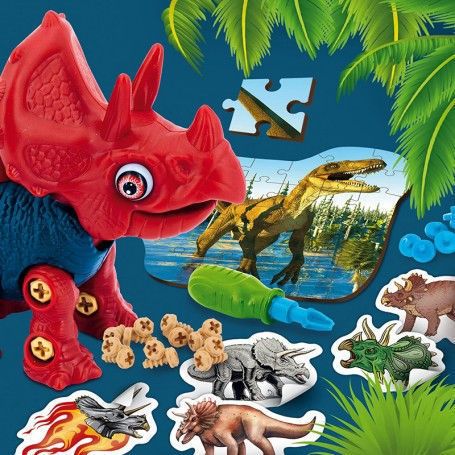 Dino STEM Τρικεράτοπας I'm A Genius - DIY Εκπαιδευτικό Σετ 5+ Ετών Lisciani 92420