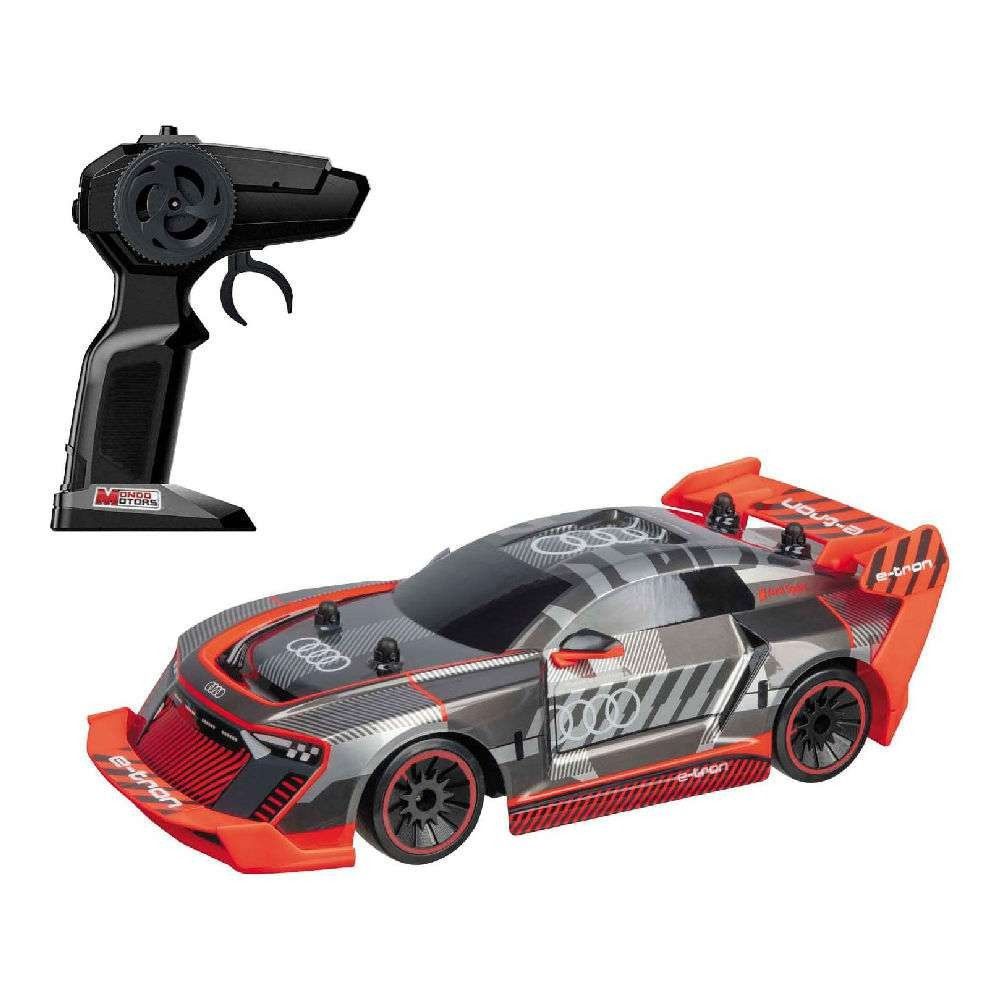 Mondo Motors Audi S1 E-Tron Τηλεκατευθυνόμενο 1:10 - Racing RC Car 20km/h με 2.4GHz & Full Function Control M63803