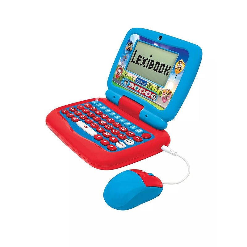 Power Junior - Δίγλωσσο Εκπαιδευτικό Laptop Paw Patrol με Ποντίκι 3+ Ετών Lexibook JC398PAi8