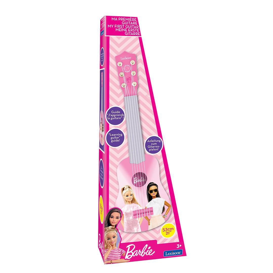 Η πρώτη μου κιθάρα Barbie με 6 νάιλον χορδές, και 53 cm μήκος Lexibook K200BB