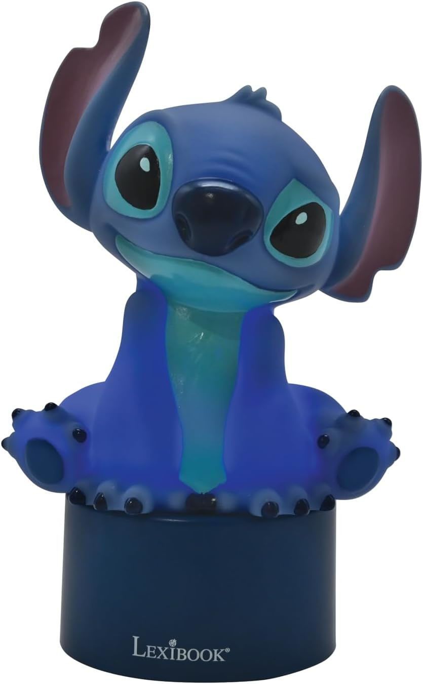Νυχτερινό Φωτάκι Led Disney Stitch Night Light με Ηχείο & Αλλαγή Χρώματος Lexibook NS01D
