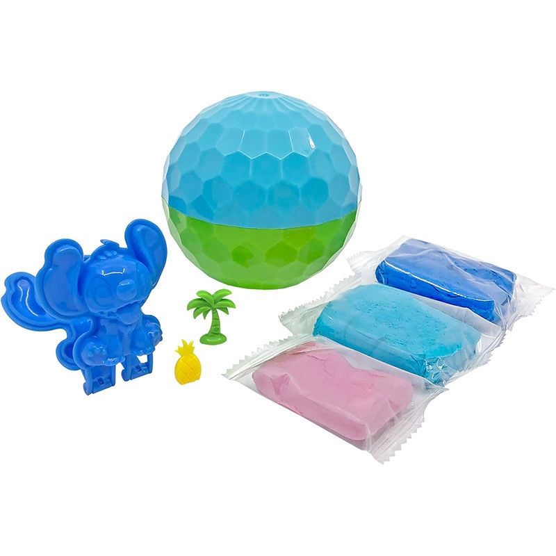 Cra-Z-Art Stitch World Mini Mania Ball - Φτιάξε τη Δική σου 3D Φιγούρα Stitch - Συλλεκτικό Παιχνίδι Disney - 3+ Ετών Lexibook CRDOUGH54D