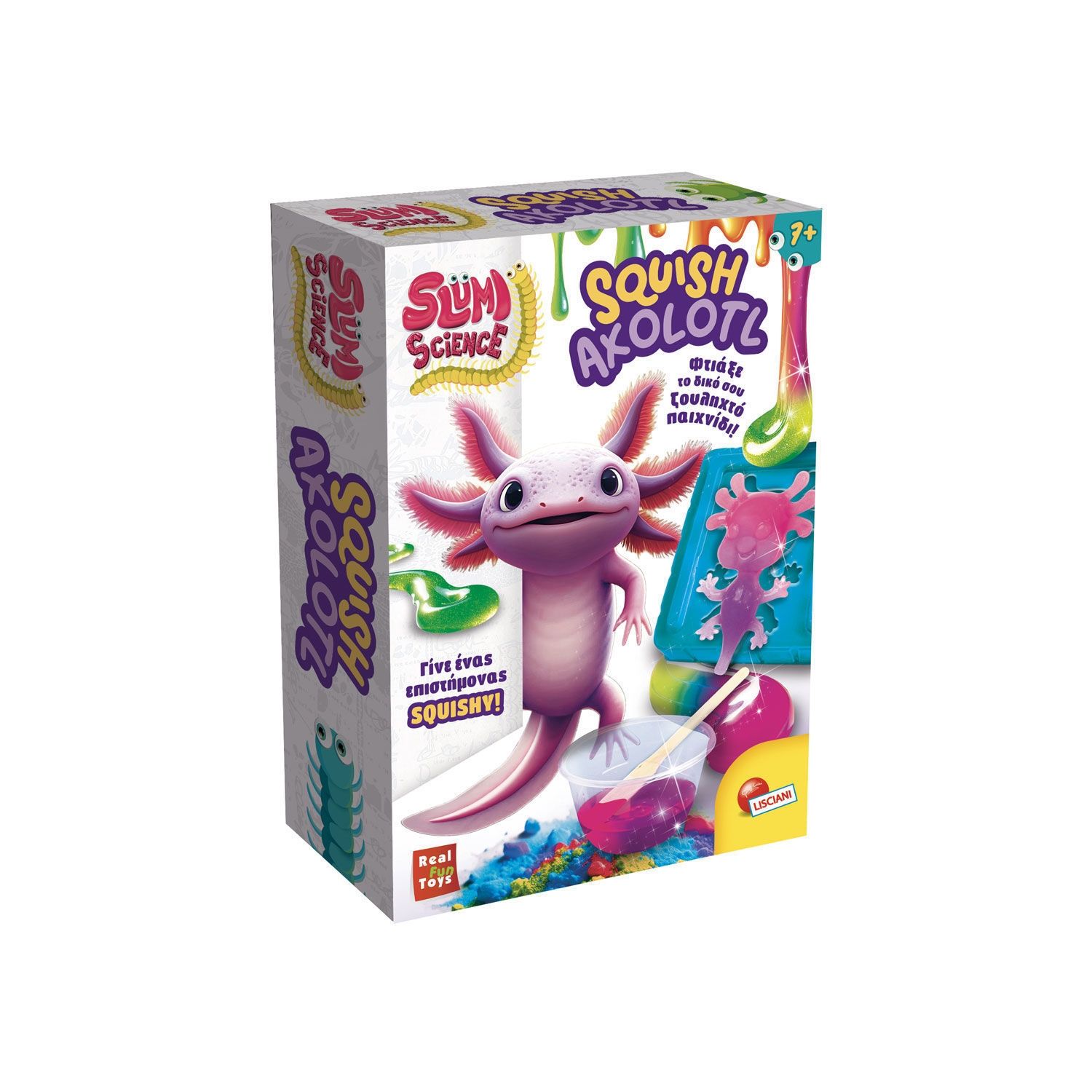 Slumi Science Pocket Squish Axolotl