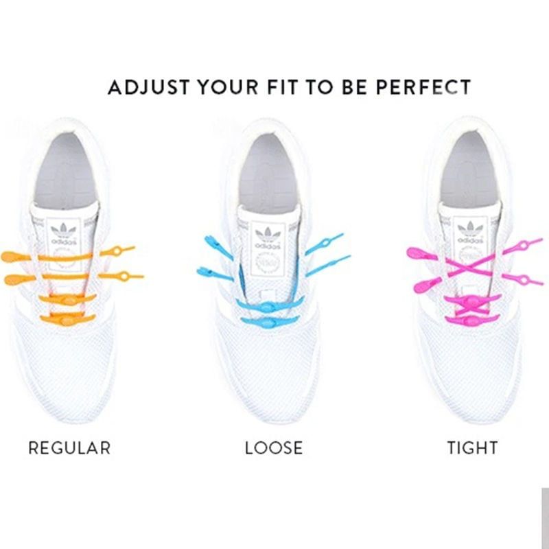 Λαστιχοκορδόνια Χρώματος Κόκκινο Smart Laces – 14 Τεμάχια (9250)