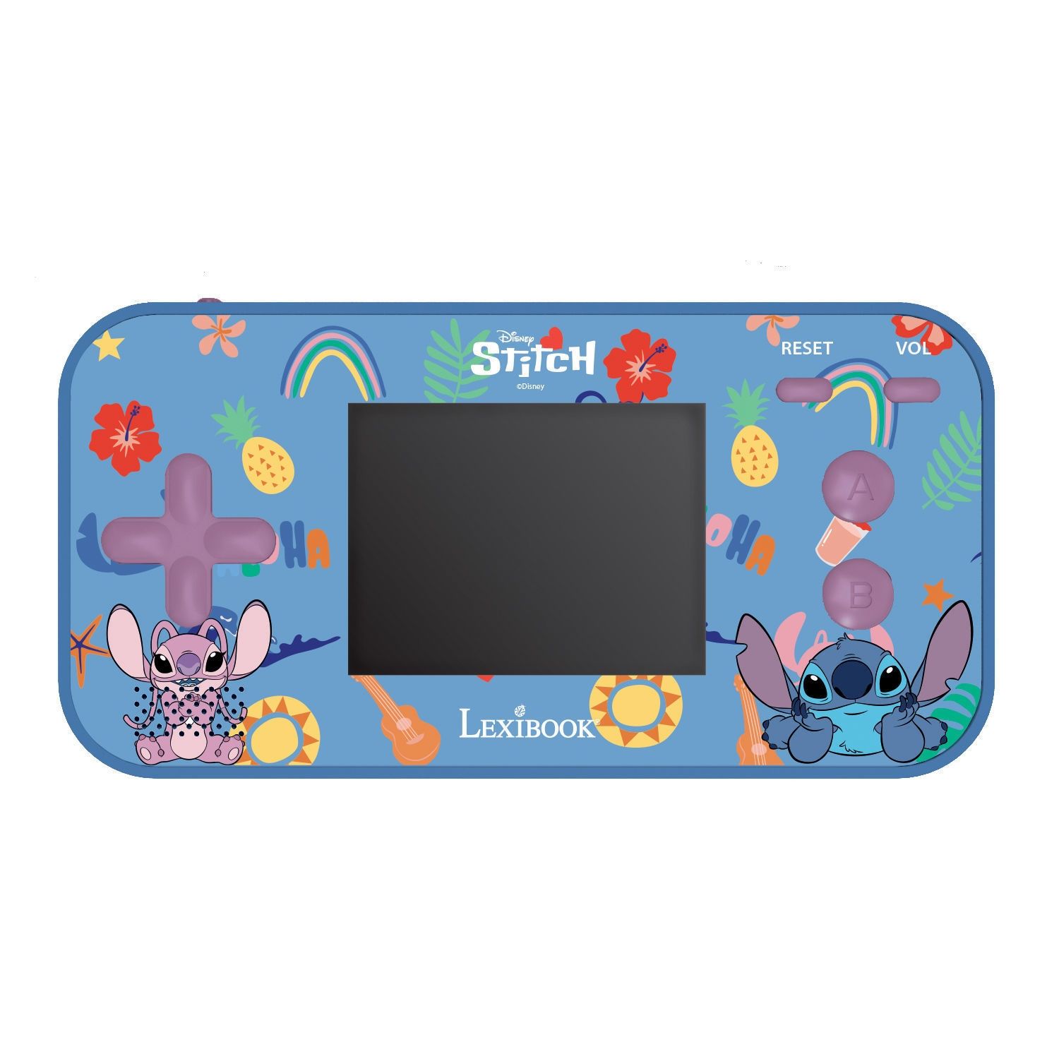 Cyber Arcade Stitch Disney Lexibook - Φορητή Κονσόλα 150 Παιχνίδια, Οθόνη 2.5" - 4+ Ετών JL2367D