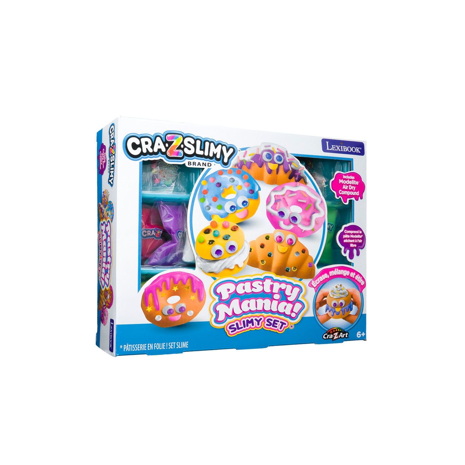 Cra-Z-Art Pastry Mania - Slime Ζαχαροπλαστείο, Φτιάξε Γλυκά από Slime (6+ Ετών) CRSLIM33