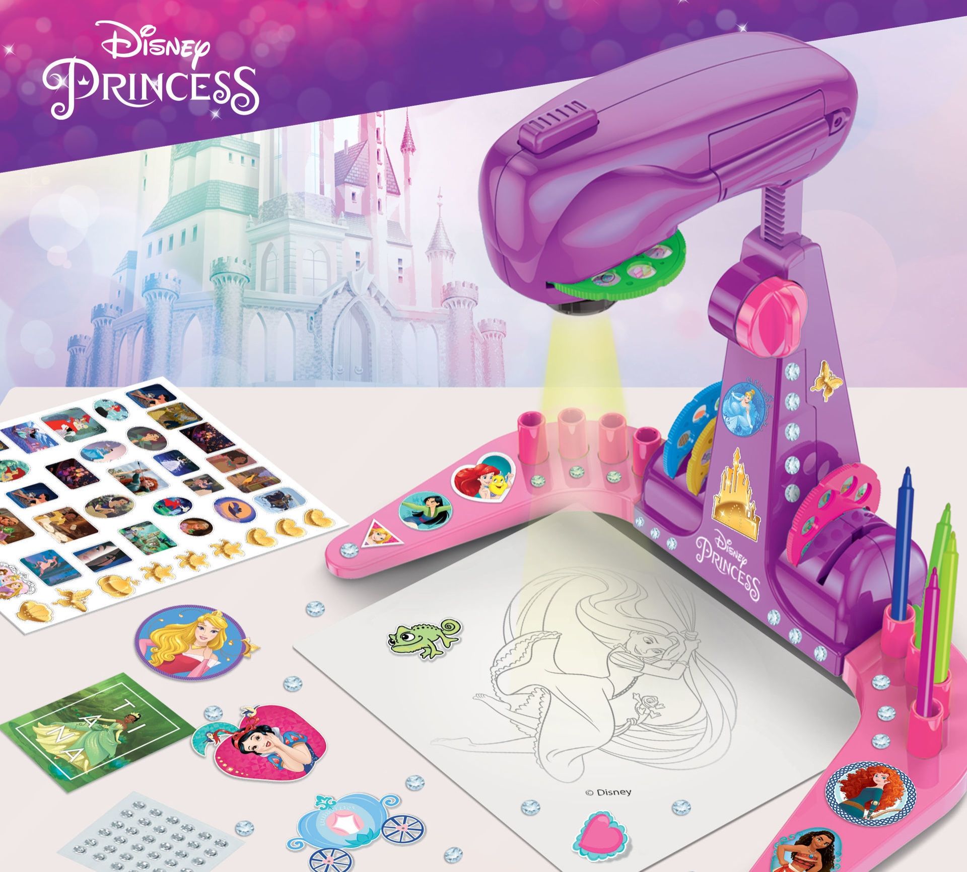 ΣΧΟΛΗ ΖΩΓΡΑΦΙΚΗΣ PRINCESS ΜΕ ΠΡΟΤΖΕΚΤΟΡΑ