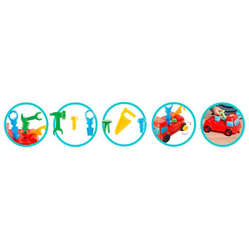 Carotina Baby Edu Shapes - Το Πρώτο μου Φορτηγό (Παιχνίδι Μηχανικού) Lisciani 109968