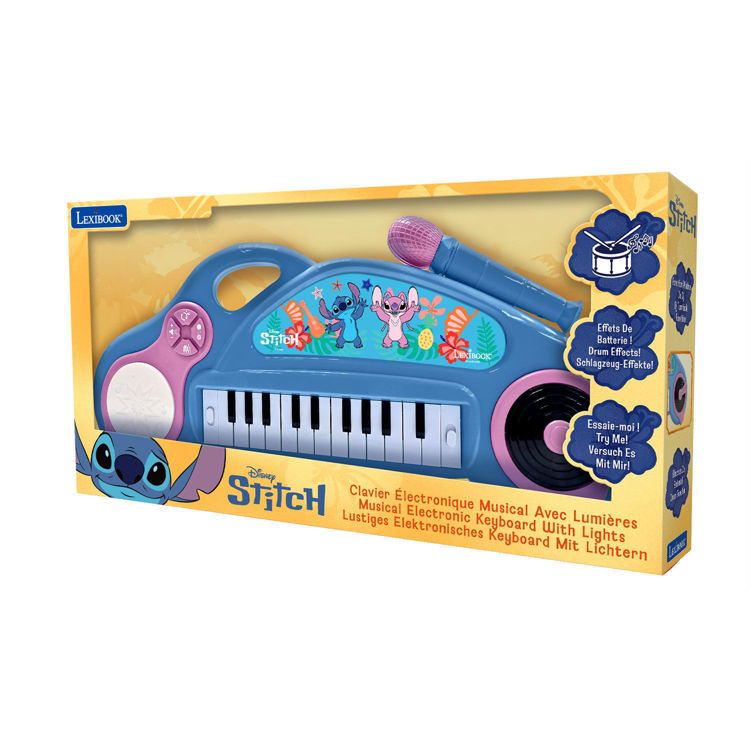 Παιδικό αρμόνιο Stitch με μικρόφωνο