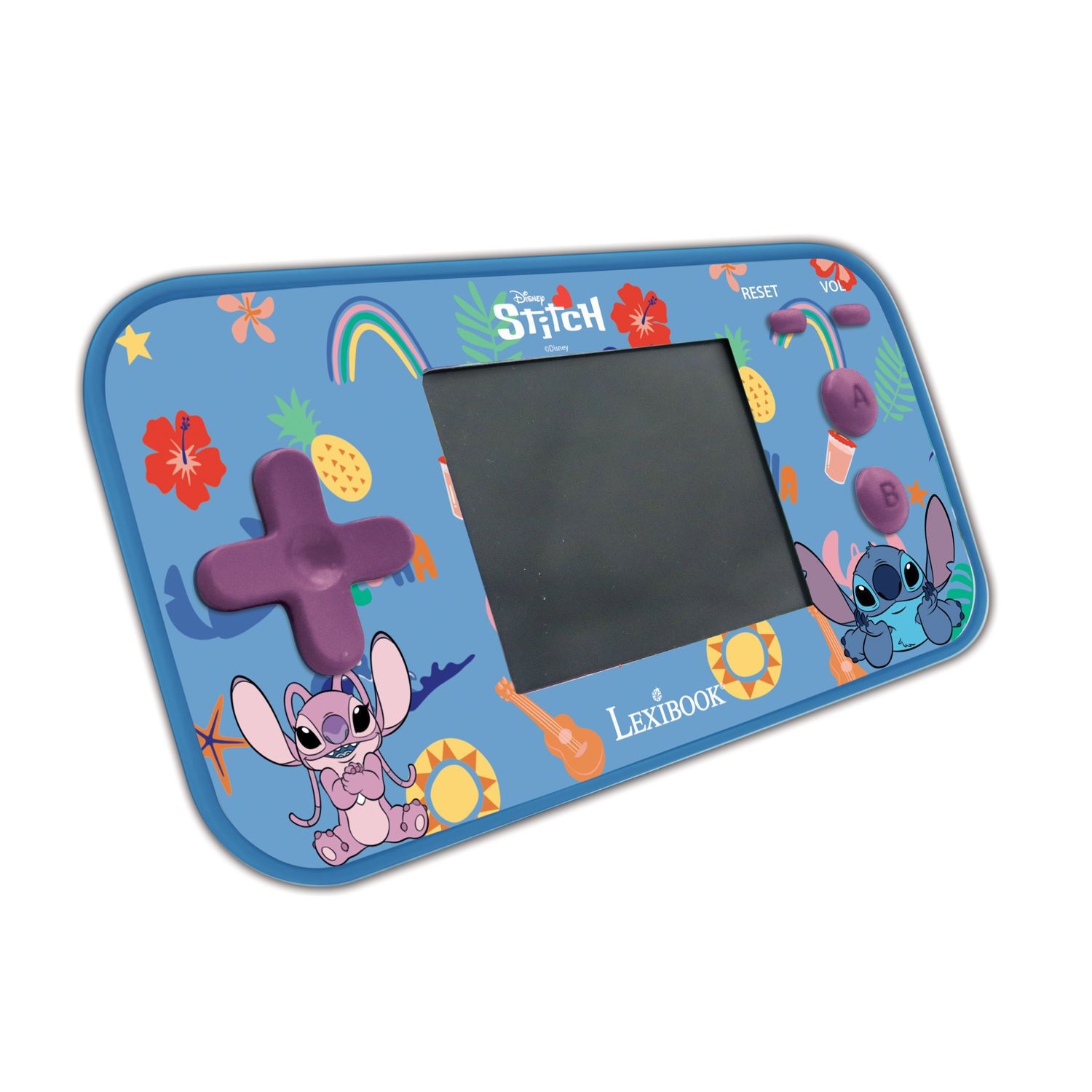 Cyber Arcade Stitch Disney Lexibook - Φορητή Κονσόλα 150 Παιχνίδια, Οθόνη 2.5" - 4+ Ετών JL2367D