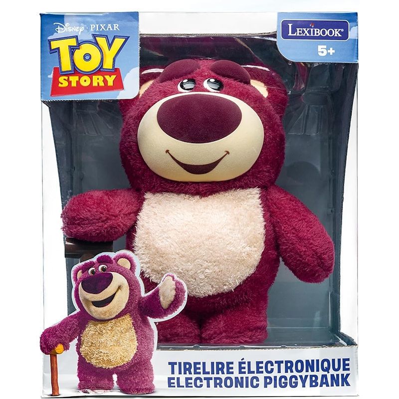 Lexibook Disney Toy Story – Ηλεκτρονικός Κουμπαράς Lotso με Ήχους JG140TS1