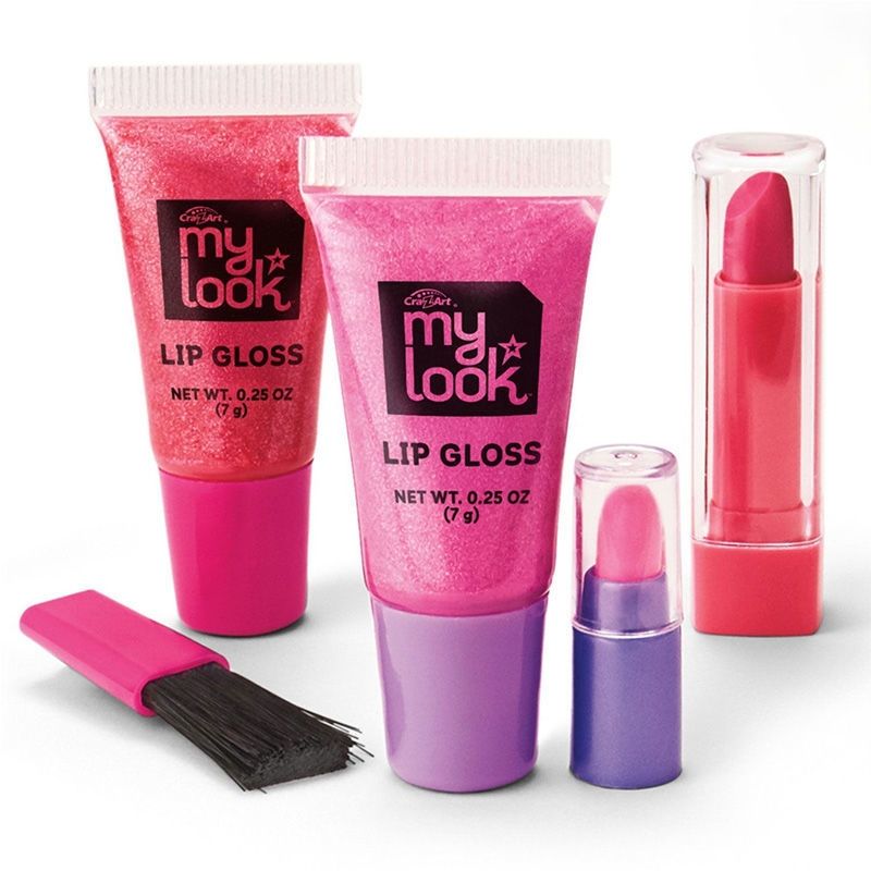 Cra-Z-Art My Look Glitter Makeover Studio - Βαλιτσάκι Μακιγιάζ με 40 Προϊόντα & Καθρέφτη (8+ Ετών) Lexibook CRSS23