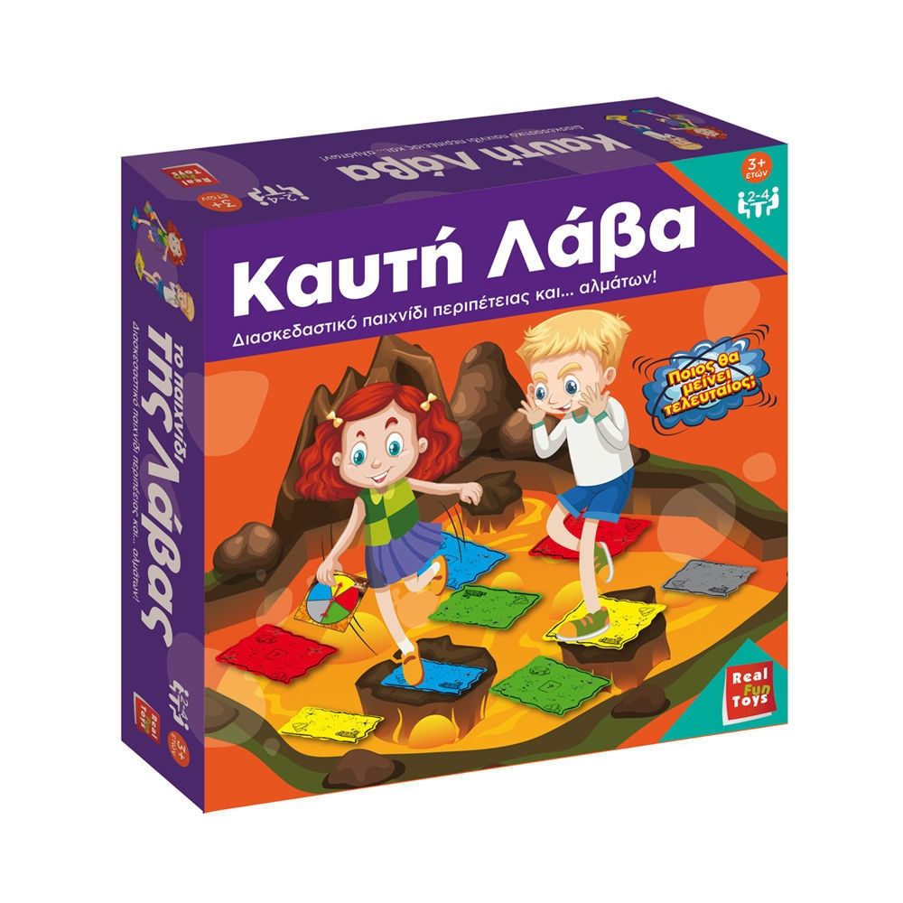 Καυτή Λάβα - Παιχνίδι Περιπέτειας και Αλμάτων 3+ Ετών 4102
