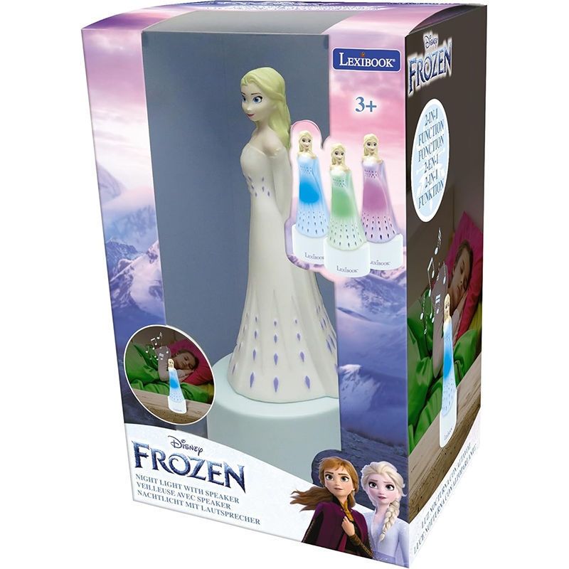 Παιδικό Φωτάκι Νυκτός Frozen με Ηχείο & Αλλαγή Χρωμάτων - Lexibook .NS01FZ
